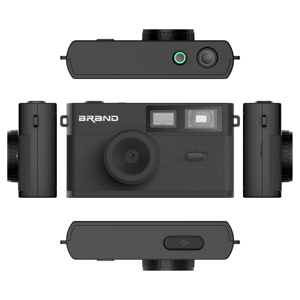 Appareils <span class=keywords><strong>photo</strong></span> numériques sans écran Pixel efficace 8MP Caméras numériques rétro de camping Filtre en mode 3 avec flash <span class=keywords><strong>Photo</strong></span> LED 1080P HD - Product Image 3