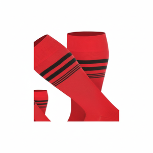 High Quality Custom Designer Sport <b>Socks</b> for Men Anti-Slip Crew Cotton with Self-Heating <b>Thermal</b> Nylon Anti-Bacterial Feature - Product Image 1