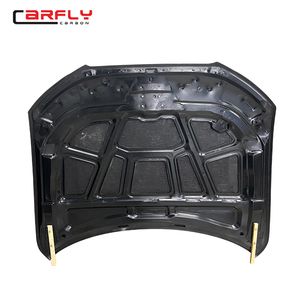 Para Audi A4 S4 B8 Panel de capó original Estilo OEM con capo de fibra de carbono - Product Image 4