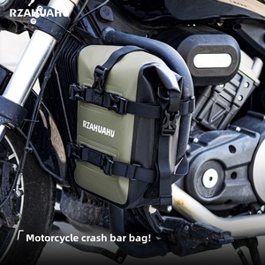 Sacoche étanche grande capacité pour barres de protection de <span class=keywords><strong>moto</strong></span>, sacoche latérale pour outils de réparation de pare-chocs pour <span class=keywords><strong>BMW</strong></span> R1250GS Adv, accessoires <span class=keywords><strong>moto</strong></span> - Product Image 1