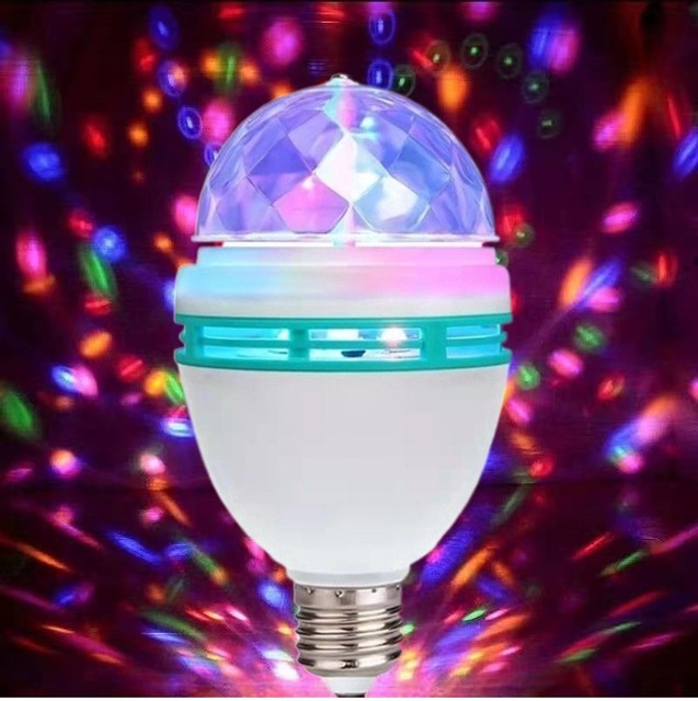 Colorful Automatic Magic Ball with Rotating Disco Lights for Home KTV Bar IP44New Year Atmosphere Outdoor Christmas Decorations