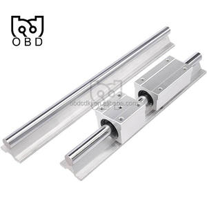 รางเลื่อนเชิงเส้น SBR20 2 ชิ้น ความยาว 1000 มม. รางเลื่อนขนาด 20 มม. พร้อมบล็อกลูกปืน SBR20UU 4 ชิ้น - Product Image 2