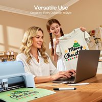Machine de découpe intelligente Likcut S31, traceur de découpe vinyle 12 pouces avec force de 4500g, machine artisanale sans fil Bluetooth pour le bricolage et les entreprises