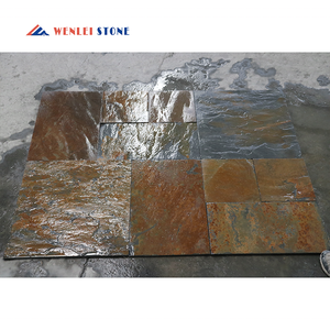 <span class=keywords><strong>Rusty</strong></span> <span class=keywords><strong>Slate</strong></span> Paving Stone - Luxury Villa Courtyard & Garden Use - Product Image 4