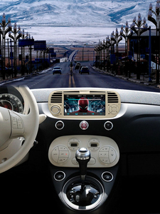 Unidad Principal Inteligente para Automóvil con Sistema Linux para Fiat 500, Pantalla de <span class=keywords><strong>7</strong></span> Pulgadas, Reproductor de Video con Android Auto y CarPlay Integrados, BT, DSP - Product Image 2