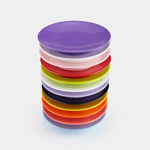 A5 Melamine Oval <b>Plate</b> Solid Color Hotel Party Snack Dishware - Product Image 3