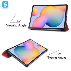 Custodia per Tablet con Cover posteriore in pelle Pu di alta qualità per <span class=keywords><strong>Samsung</strong></span> <span class=keywords><strong>Galaxy</strong></span> <span class=keywords><strong>Tab</strong></span> <span class=keywords><strong>S6</strong></span> <span class=keywords><strong>lite</strong></span> 10.4 2020 - Product Image 5