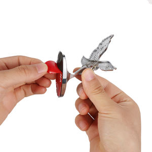 Emblema Cromato 3D per Cofano <span class=keywords><strong>Auto</strong></span>, Ornamento Angelo Aquila per Veicoli - Product Image 4