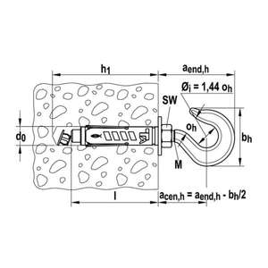 Fischer-90262ยึดเหล็กกล้าสำหรับงานหนักพร้อมตะขอยึด4006209902622 TA M - EAN - Product Image 4