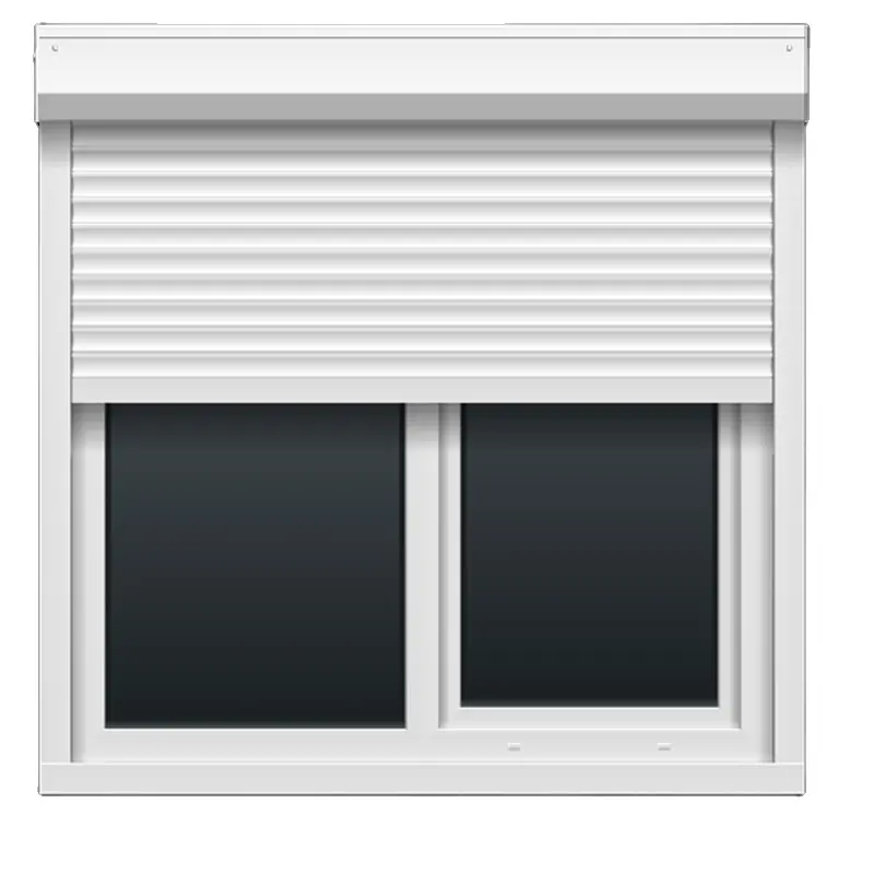 Toptan dış otomatik akıllı yalıtımlı kepenkler alüminyum kapı gölge pencere panjur