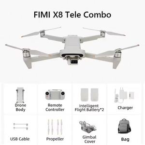 Nuevo Dron con Cámara FIMI X8 Tele, X8t, 10 km, 47 Minutos, Quadcopter Profesional 4K, Mini Dron con Gran Angular y Zoom Híbrido 30x - Product Image 4