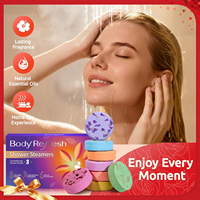 Tablettes de bain aromatiques naturelles à marque privée - Pack de 8 bombes de bain aux huiles essentielles