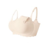 Soutiens-gorge msvp PLUS 1.0, sans fil, souple, respirant, en maille, sans couture, haute qualité, pour maternité, vente en gros