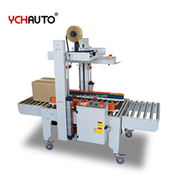 Selladora de Cajas de Cartón Automática Izquierda/Derecha para Alimentos y Bebidas, Cajas Corrugadas, Cumple con CE para Empaquetado de PYMEs en Portugal