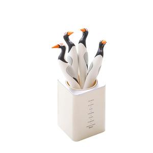 प्लास्टिक 0.5 मिमी जेल पेन क्राउन तोते प्रचार उपहार पेन थोक - Product Image 5