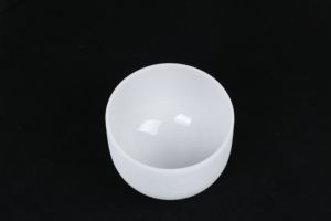 Großhandel Fabrikpreis Weiß Mattiertes 40Hz 432Hz Quarzkristall-Klangschalen-Set 6''-12'' für Klangheilung Tiegel Produkt - Product Image 5