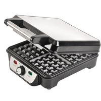Aifa Machine à sandwich 4 tranches 3 en 1 Machine à gaufres pour panini grill avec assiettes détachables antiadhésives Machine à préparer le petit-déjeuner