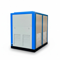Compresseur d'air sans huile pur 22 kW, type vis, silencieux, lubrification à l'eau, pour hôpitaux et usines alimentaires