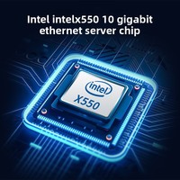 Carte réseau dédiée Vision HT-I350 PCIe 2x Gold Finger 10GbE, carte réseau serveur à port unique, port RJ45