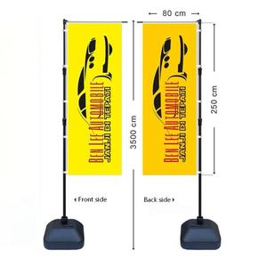 Banderas Rectangulares Personalizadas Beckon para Cafeterías y Pancartas Publicitarias con Diseño Personalizado para Promoción en la Calle - Product Image 2