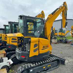 Prix d'usine, marque de premier plan SHANTUI SE36SR, excavatrice sur chenilles de 3,8 t avec moteur Yanmar Euro 5, pompe et boîte de vitesses à haut rendement, à vendre - Product Image 6