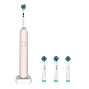 Electric <b>Toothbrush</b> Rechargeable Type C IPX7 Waterproof Portable With 3 Brush <b>Heads</b> For Daily Oral Care - Product Image 2