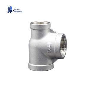 وصلة أنابيب من الفولاذ المقاوم للصدأ 304 على شكل حرف T مع مخفض، كوع 90 درجة، وصلة مصنعة 1/2 بوصة للحام المقبس - Product Image 3