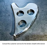 HZ American Smart Muscle Release Fascia à trois trous Consultation gratuite Fascia Beauty Personal Care IASTM Stainless Gua Sha