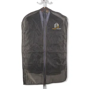 wholesale portable dustproof organza suit dust cover bag moth proof cute organza garment bag