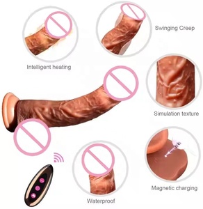 Heizung Dick Fernbedienung <span class=keywords><strong>Anal</strong></span> <span class=keywords><strong>Sex</strong></span> Maschine Teleskop Realistische Dildo Vibrator für Frauen Sexspielzeug Dildos - Product Image 6