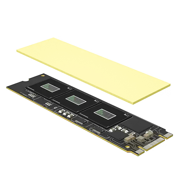 12W Silicone Gelid Thermal Odyssey Insulator Pad Sheet for GPU 3080 CPU Battery M2 SSD High Temperature Use