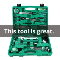 Kit d'outils ménagers multifonctionnels à succès : Meuleuse d'angle manuelle et outils de réparation avec clé hexagonale
