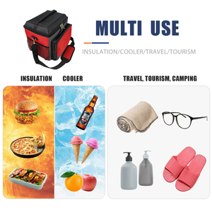 OEM Large Capacity Insulated Cooler <b>Bag</b> Waterproof Picnic Food Storage Tote <b>Bag</b> with Shoulder Strap for Fishing Camping Outdoor - Product Image 3