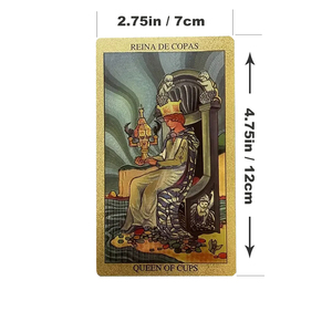 Venta al por mayor de fábrica: Baraja de cartas del <span class=keywords><strong>Tarot</strong></span> de los Ojos Amarillos del Ciego, con temática única - Product Image 6