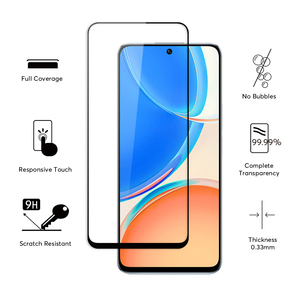 Protector de cristal de pantalla completa, protectores de cristal templado <span class=keywords><strong>Android</strong></span> para <span class=keywords><strong>Honor</strong></span> <span class=keywords><strong>70</strong></span> Lite, cristal de pantalla móvil - Product Image 3
