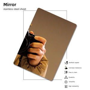 Migliore Qualità di Colore Decorativo In Acciaio Inox Titanio Color Oro Rivestito 8K Finitura A Specchio Lamiera di Acciaio inox - Product Image 2