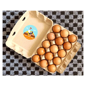 Etiquetas Adhesivas para Huevos Frescos de Granja, Etiquetas para Huevos de Gallina, Etiquetas para Cartones, Empaque para Mercado de Agricultores, Etiquetas para Productos Frescos de Granja - Product Image 3