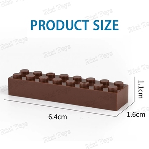 3007 2*8 petites particules en plastique accessoires 2x8 bricolage pièces créativité Compatible éducation jouet pour enfants blocs de construction - Product Image 2