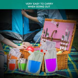 Bico para saco de licor transparente, preço competitivo, viagem, bebidas, álcool, líquido, embalagem de licor, bico - Product Image 5