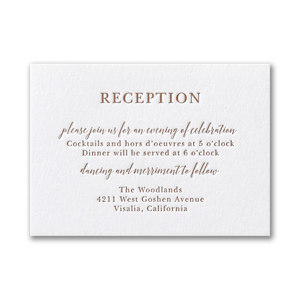 Lüks Zarif Çiçek Desenli Baskı Tasarımı, Karmaşık Çiçekler ve Yapraklar Dokulu Pamuklu Kağıt Düğün Davetiyesi - Product Image 4