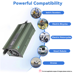 Sạc nhanh xe hai bánh XIETONG 48V 60V <span class=keywords><strong>72V</strong></span> 5A 10A có màn hình hiển thị, đạt chứng nhận CE UL FCC ETL KC PSE SAA RCM UKCA - Product Image 3