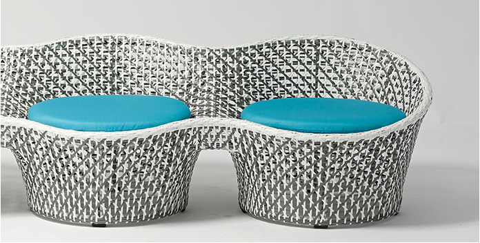 Modern Custom Tctd Peanut Shape Lounges And Sofas Furniture Garden Sofa Set, Design Rattan Outdoor Furniture Sofa