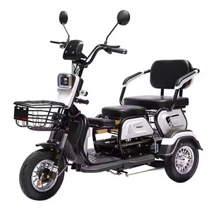Triciclo Eléctrico de 3 Ruedas y 2 Asientos para Pasajeros - Product Image 3