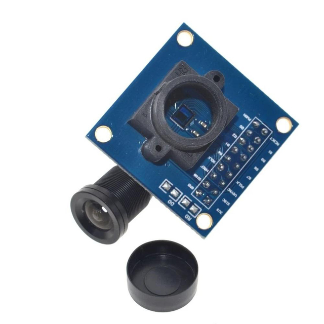 Guaranteed New 10Pcs Blue OV7670 300KP VGA Camera Module huakeshengyeic