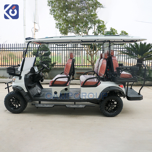 Carrello da Golf a benzina di Design di lusso 6 posti sollevato da Golf Buggy da strada alimentato a Gas Club Car EPA supporto turismo Golf Car - Product Image 4