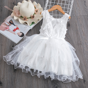 Girl Dresses Summer Lace Elegant Dress for Kids Party Birthday Prom Gowns Girl Frocks Infantil Vestidos C13138 - Product Image 3