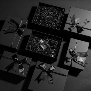Wholesale Rectangle Kraft Paper <b>Gift</b> Packaging <b>Box</b> with Ribbon Bow Elegant Rectangle Shape for Presentations and Store Displays - Product Image 2