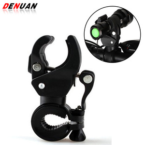 DENUAN <b>Bicycle</b> <b>Light</b> Mount Clamp 360 Degree Adjustable For Cycling Flashlight Holder - Product Image 1