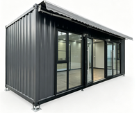 Unité de magasin modulaire commerciale isolée préfabriquée pour kiosque de plage / snack-bar / salon de vacances