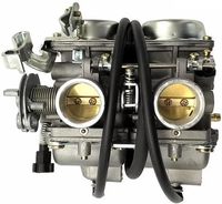 Carburateur bicylindre CB250 pour Honda Chamber 250cc Rebel CMX250 CA250 CBT250 CBT125 CB125T SPD26J-03-250 avec starter à câble